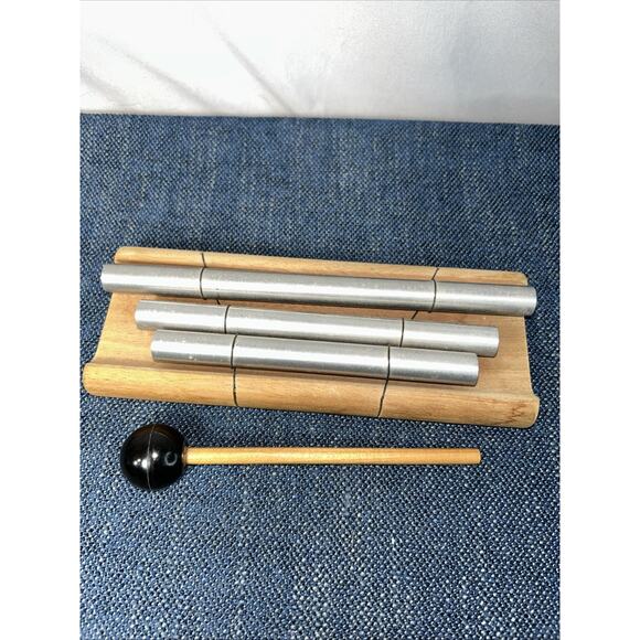 Woodstock Chimes Zenergy 3 Trio Chime Set with Mallet JW Stannard - Picture 1 of 5